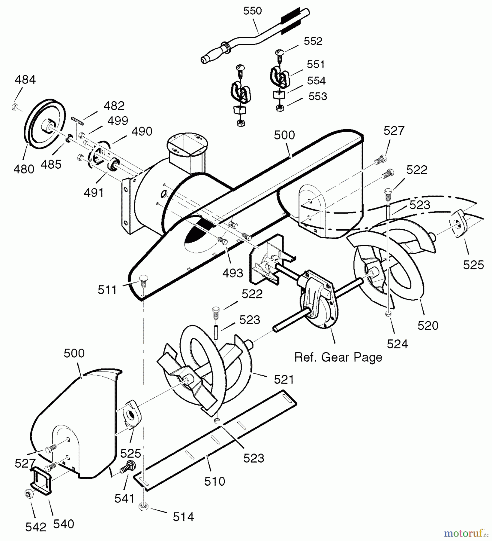 Murray Schneefräsen 536.888110 - Craftsman 30