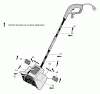 Murray 612100x4NA - 12" Single Stage Snow Thrower (2004) Ersatzteile Decals