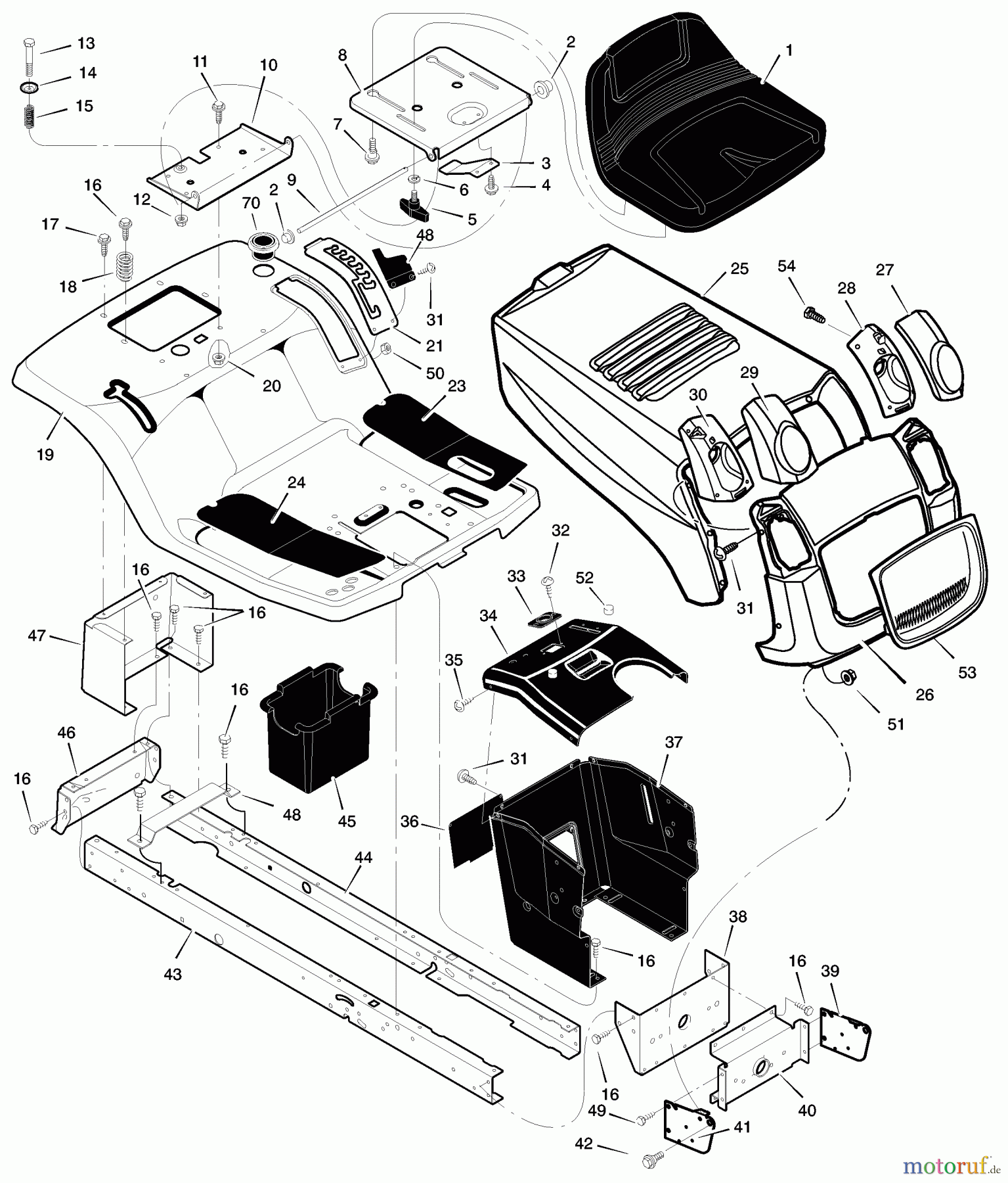 Murray Rasen- und Gartentraktoren 405005x99A - B&S/Murray 40