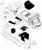 Murray 405005x99A - B&S/ 40" Lawn Tractor (2003) (AAFES) Ersatzteile Chassis & Hood