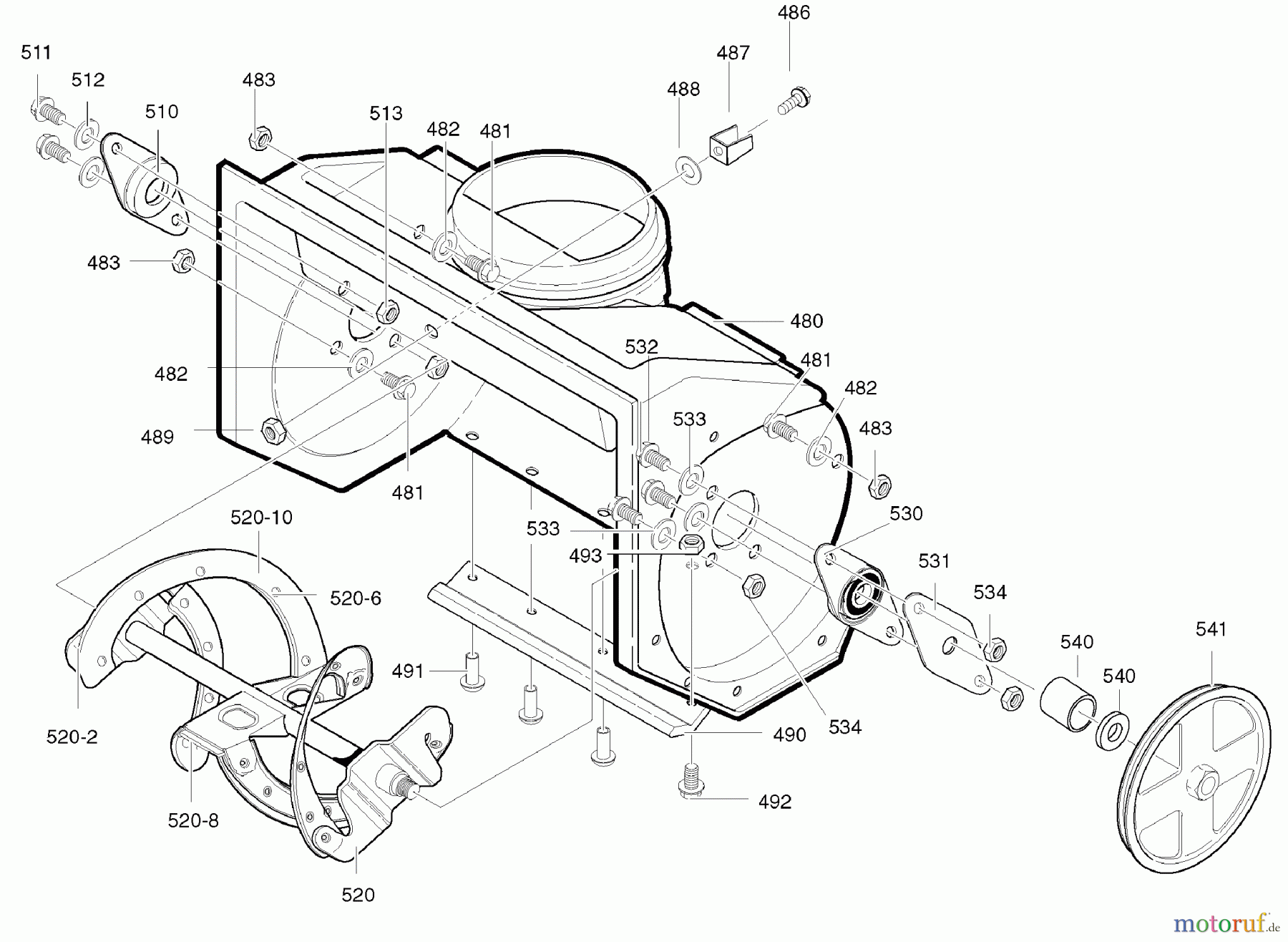 Murray Schneefräsen C950-52903-0 (1695717) - Craftsman 21