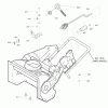 Murray 620000x30ND - 20" Single Stage Snow Thrower (2006) Ersatzteile Chute Control Rod Assembly
