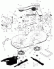 Murray 405005x99A - B&S/ 40" Lawn Tractor (2003) (AAFES) Ersatzteile Mower Housing