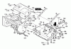Murray 620301x4D - 20" Single Stage Snow Thrower (2001) Ersatzteile Top Cover Assembly