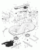 Murray 405005x99B - B&S/ 40" Lawn Tractor (2004) (AAFES) Ersatzteile Mower Housing