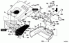 Murray 621450x4NB - 21" Single Stage Snow Thrower (2003) Ersatzteile Top Cover Assembly