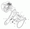 Murray 621450x79E - B&S/ 21" Single Stage Snow Thrower (2001) (Spirit) Ersatzteile Engine Assembly