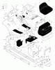 Murray 405011x92A - B&S/ 40" Lawn Tractor (2005) (Walmart) Ersatzteile Chassis & Hood
