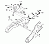 Murray 621500x89B - Yard King Performance 21" Single Stage Snow Thrower (2001) Ersatzteile Frame Components Assembly
