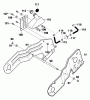 Murray 621501x4NA - 21" Single Stage Snow Thrower (2004) Ersatzteile Frame Components Assembly