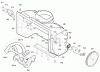 Murray 621520x43NA - Yard King 21" Single Stage Snow Thrower (2003) Ersatzteile Auger Housing