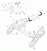 Murray 621520x43NB - Yard King 21" Single Stage Snow Thrower (2004) Ersatzteile Frame Components Assembly