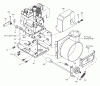 Murray 622505x0A - B&S/ 22" Dual Stage Snow Thrower (2003) (Northern Tool) Ersatzteile Frame