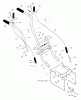 Murray 622505x0A - B&S/ 22" Dual Stage Snow Thrower (2003) (Northern Tool) Ersatzteile Handle Assembly