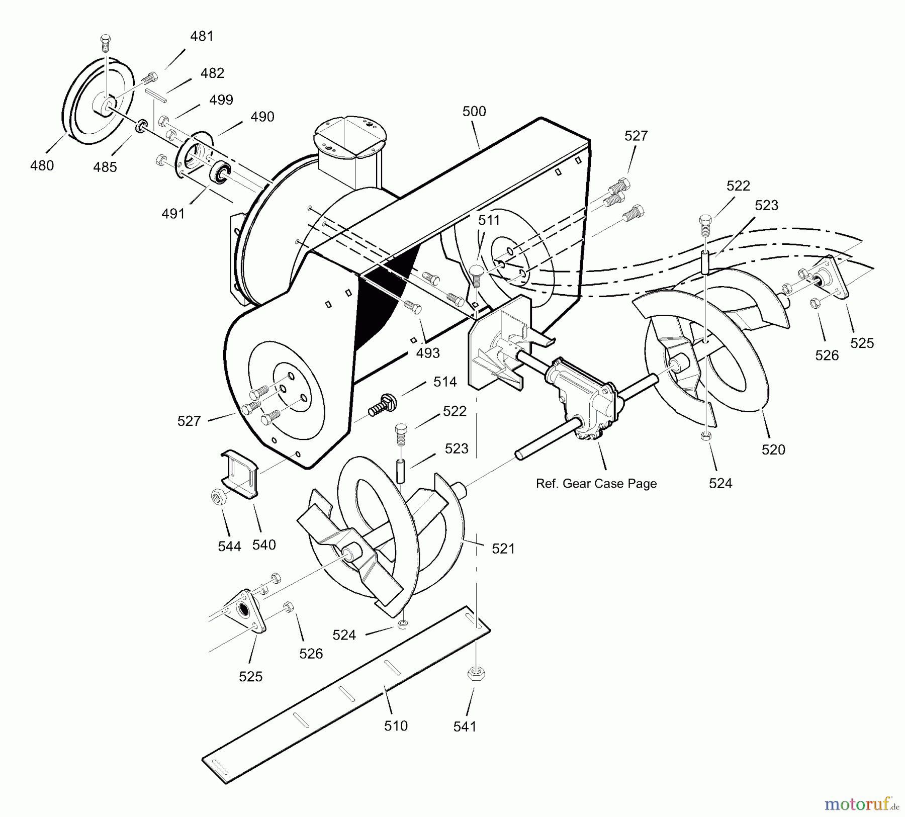  Murray Schneefräsen 622505x4A - Murray 22