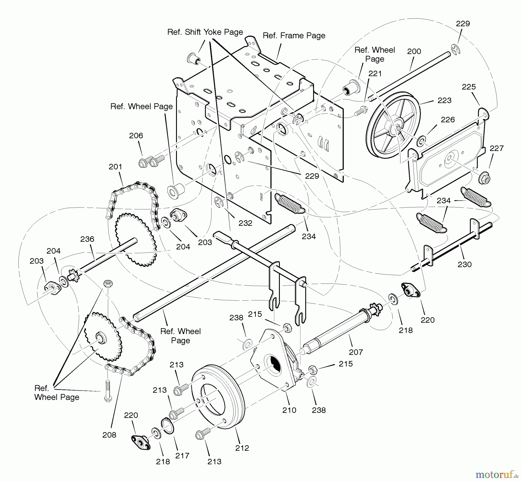 Murray Schneefräsen 622505x4B - Murray 22