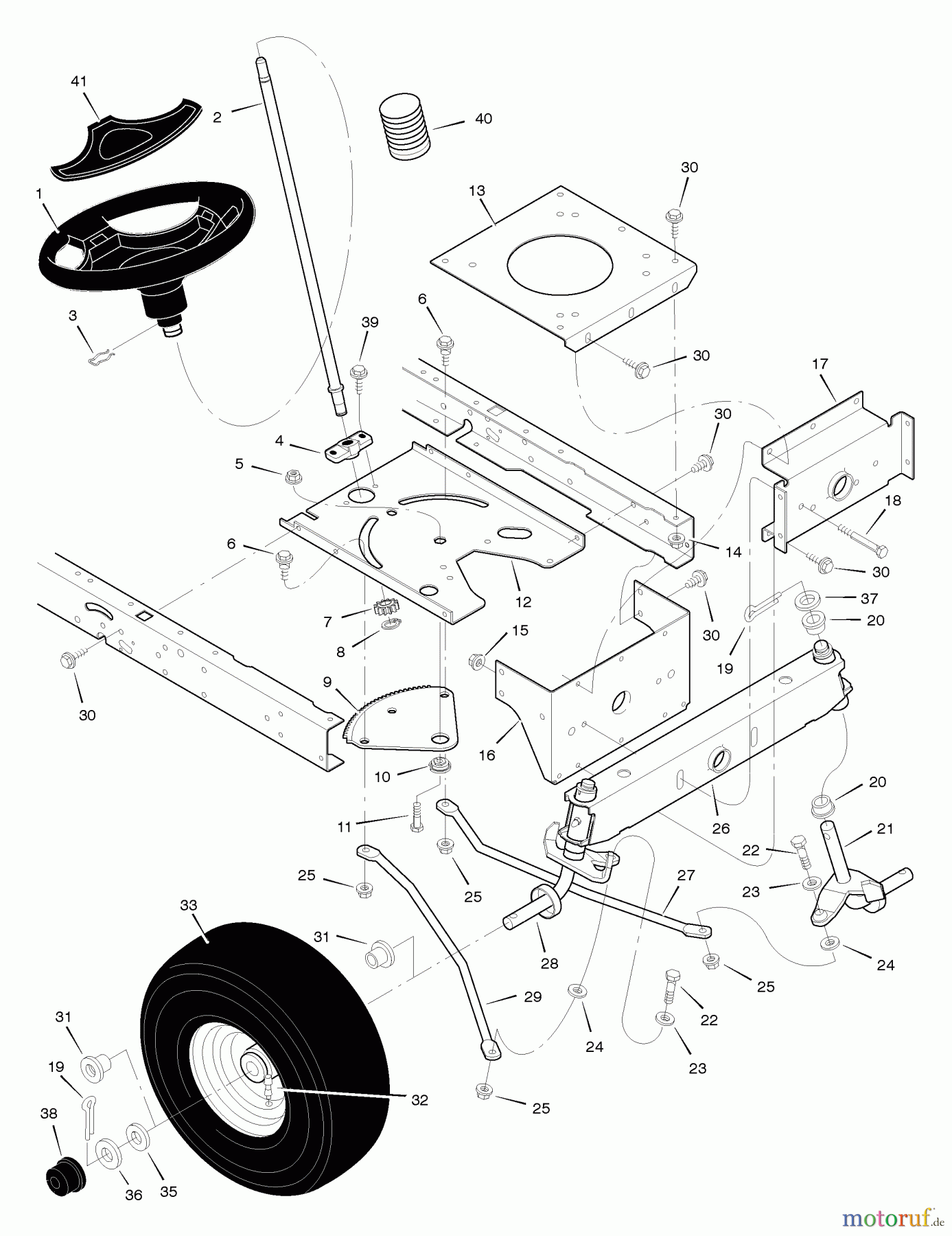  Murray Rasen- und Gartentraktoren 405011x92B - B&S/Murray 40