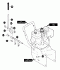 Murray 622515x31B - Scotts 22" Dual Stage Snow Thrower (2000) (Home Depot) Ersatzteile Shift Yoke Assembly