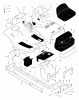 Murray 405011x92C - B&S/ 40" Lawn Tractor (2005) (Walmart) Ersatzteile Chassis & Hood