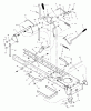 Murray 405011x92C - B&S/ 40" Lawn Tractor (2005) (Walmart) Ersatzteile Mower Housing Suspension