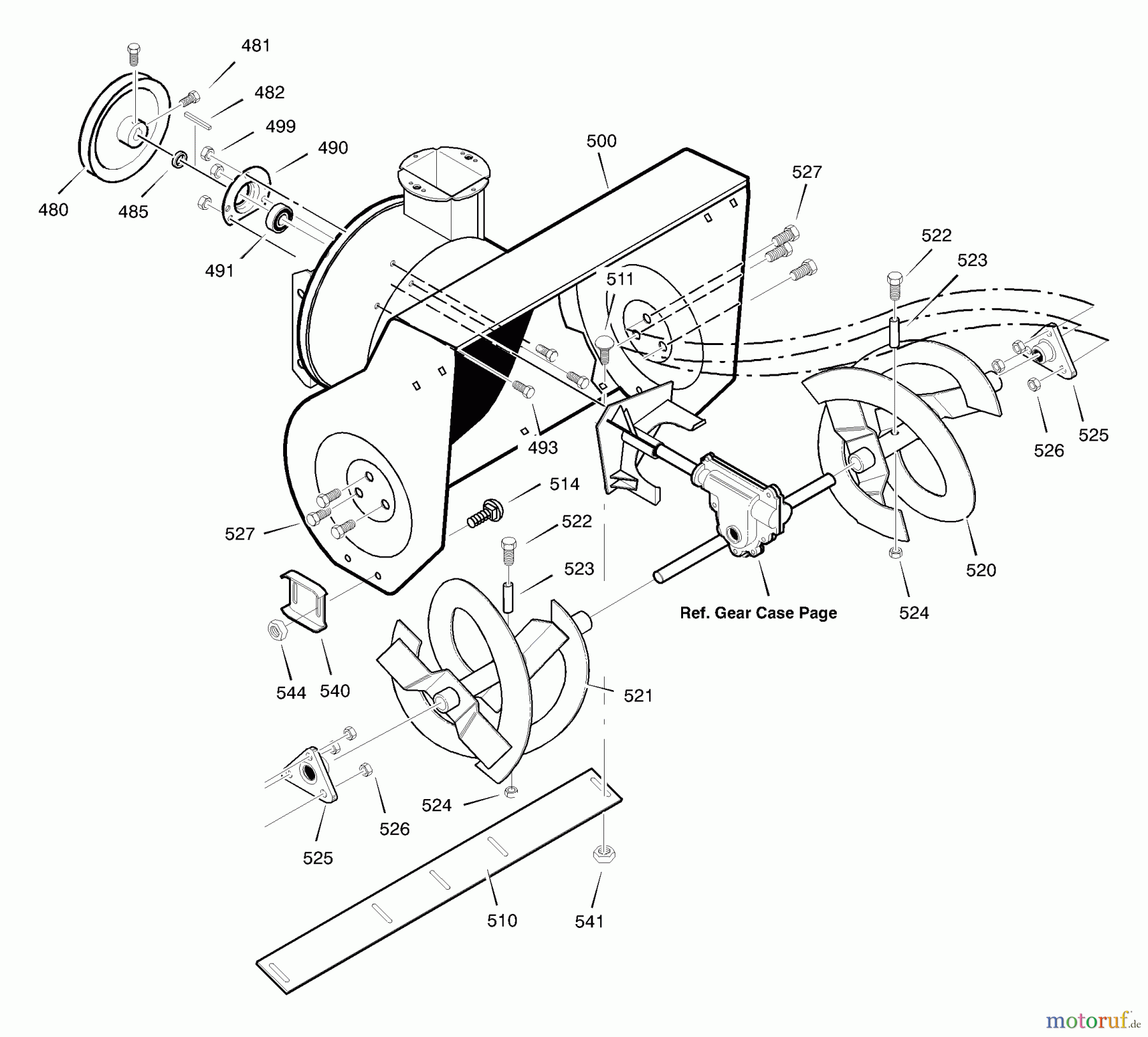  Murray Schneefräsen 624505x4D - Murray 24