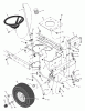 Murray 405014x92A - B&S/ 40" Lawn Tractor (2001) (Walmart) Ersatzteile Steering
