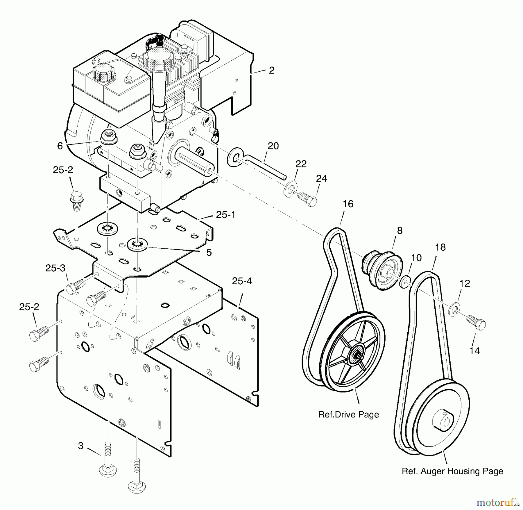 Murray Schneefräsen 624505x4D - Murray 24