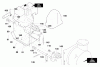 Murray 624505x79B - B&S/ 24" Dual Stage Snow Thrower (2000) (Spirit) Ersatzteile Frame Components Assembly