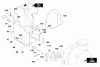 Murray 624515x4B - 24" Dual Stage Snow Thrower (2000) Ersatzteile Frame Components Assembly