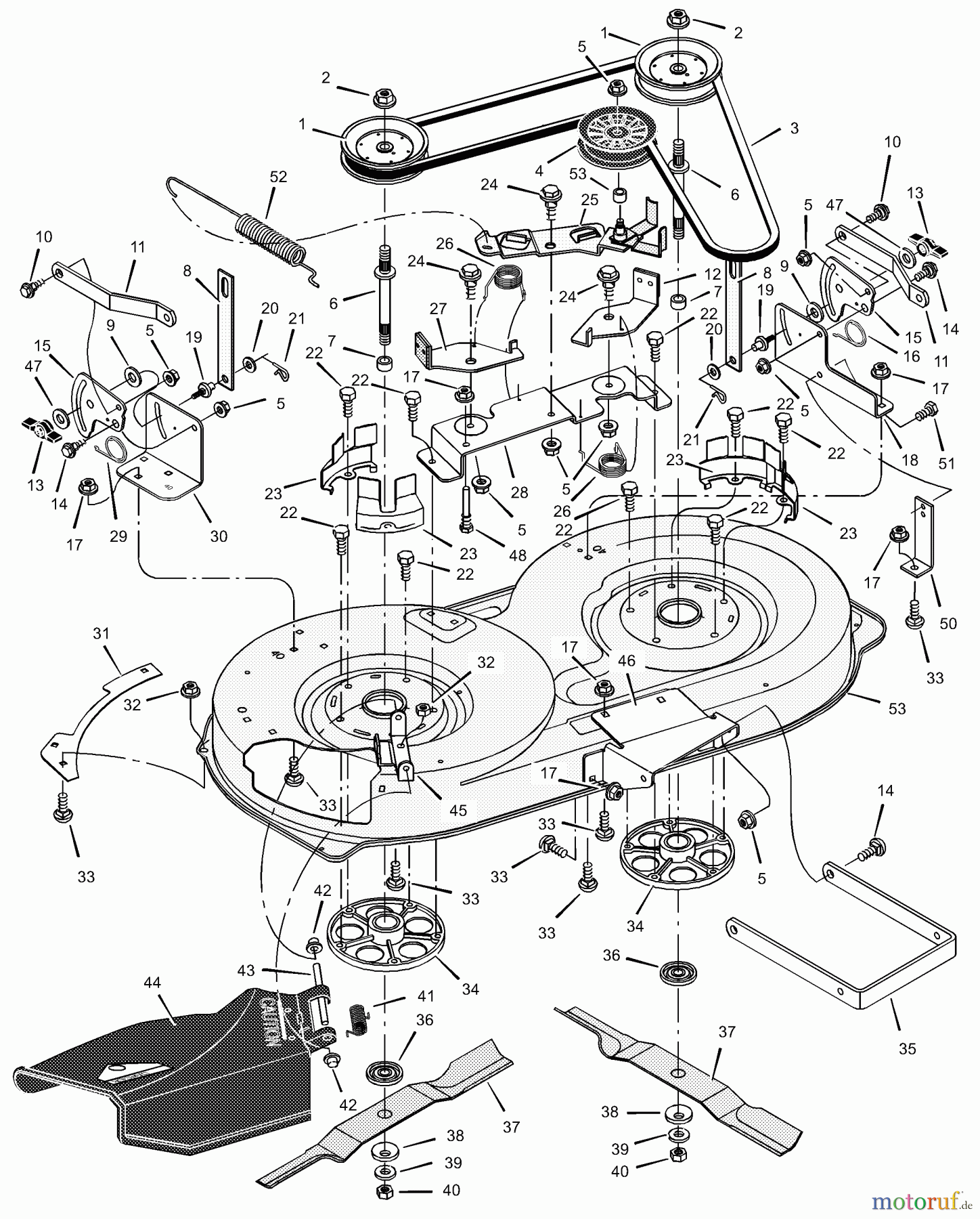 Murray Rasen- und Gartentraktoren 405014x92A - B&S/Murray 40