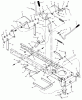 Murray 405014x92A - B&S/ 40" Lawn Tractor (2002) (Walmart) Ersatzteile Mower Housing Suspension
