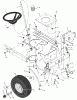Murray 405014x92A - B&S/ 40" Lawn Tractor (2002) (Walmart) Ersatzteile Steering