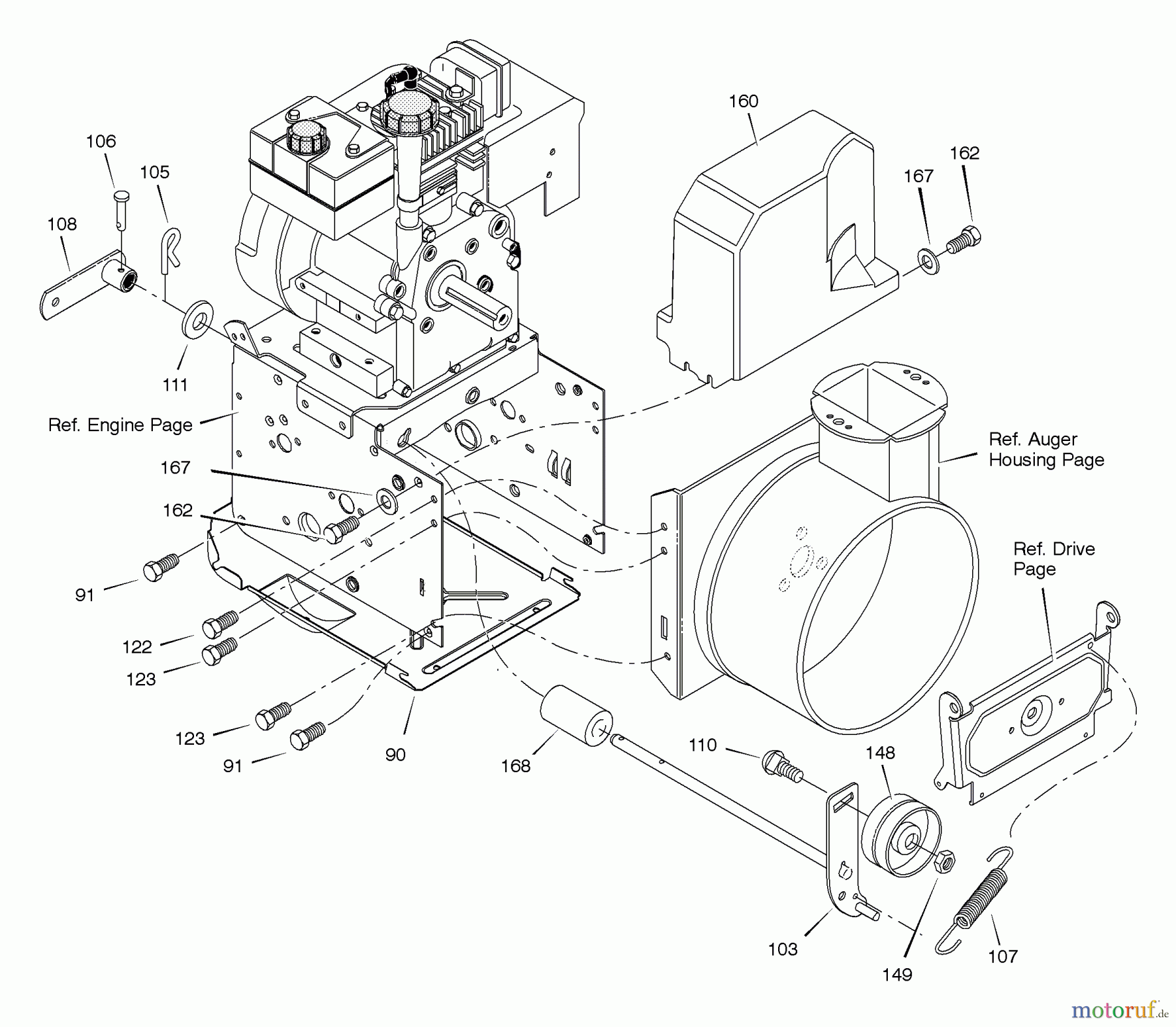 Murray Schneefräsen 624604x0C - B&S/Murray 24