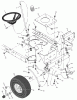 Murray 405015x92A - B&S/ 40" Lawn Tractor (2002) (Walmart) Ersatzteile Steering