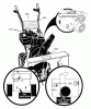 Murray 624808x31E - Scotts 24" Dual Stage Snow Thrower (2003) (Home Depot) Ersatzteile Decals / Autocollants