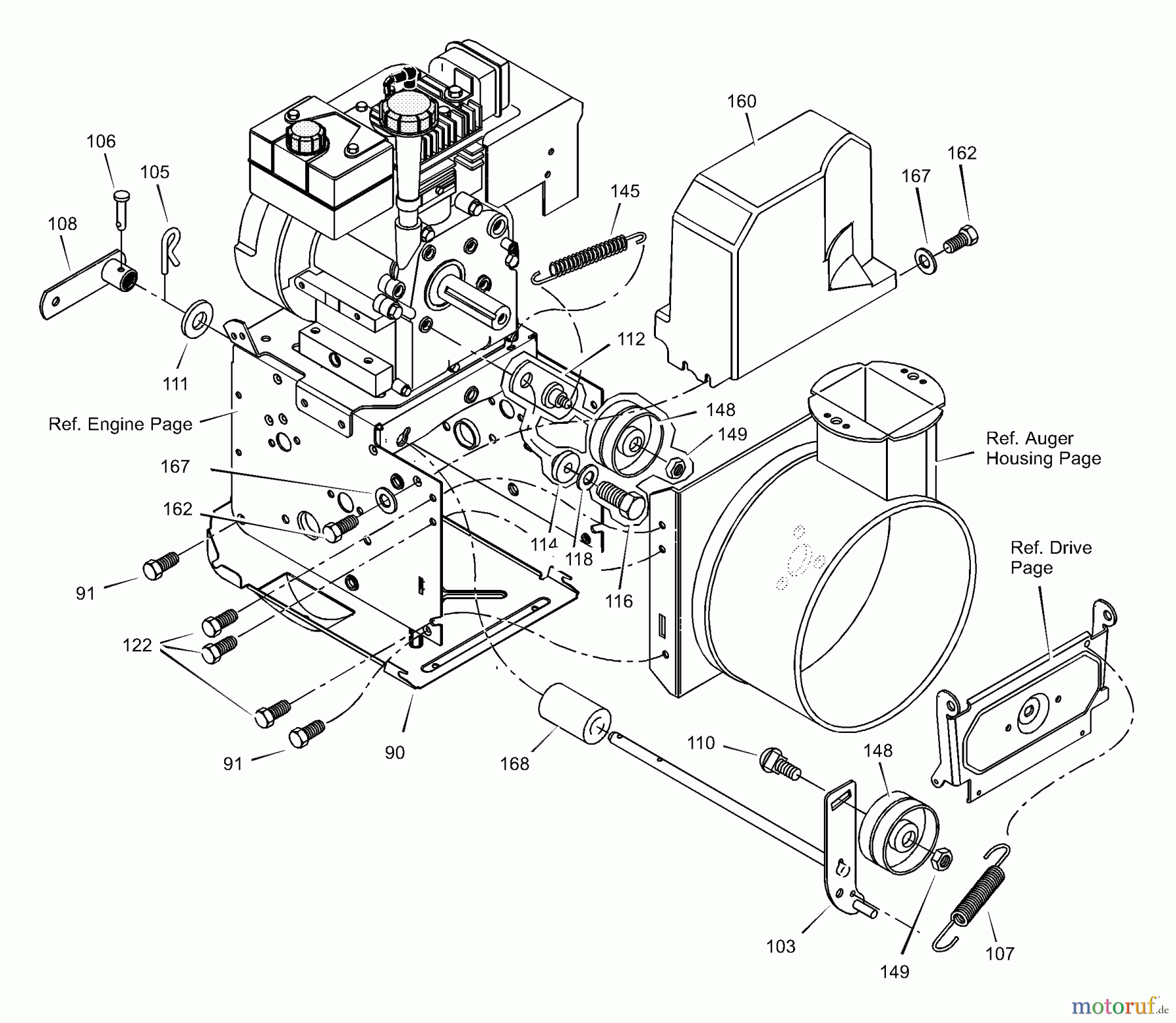 Murray Schneefräsen 624808x31E - Scotts 24