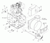 Murray 624808x4E - 24" Dual Stage Snow Thrower (2004) Ersatzteile Frame