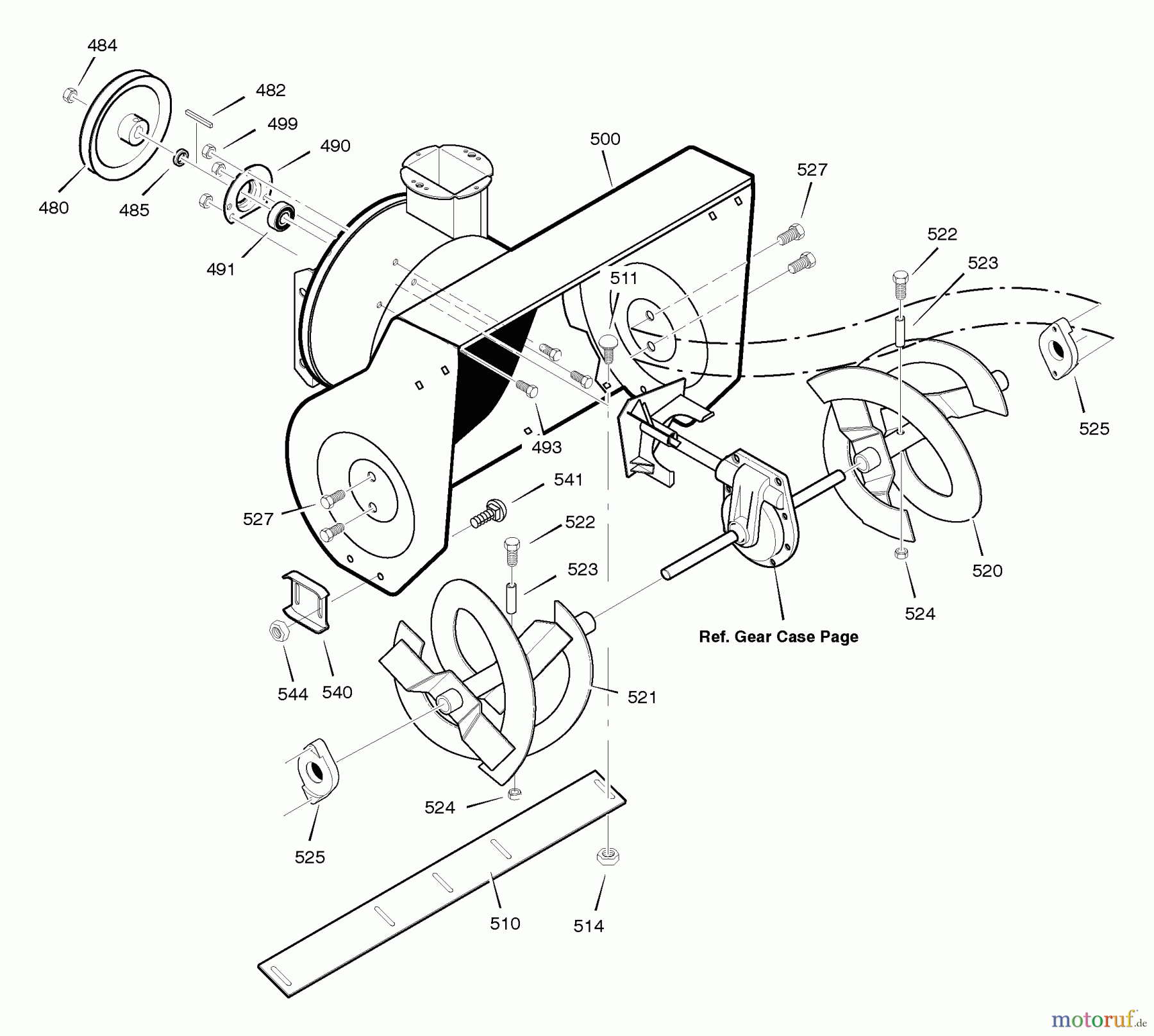 Murray Schneefräsen 624858x31A - Scotts 24