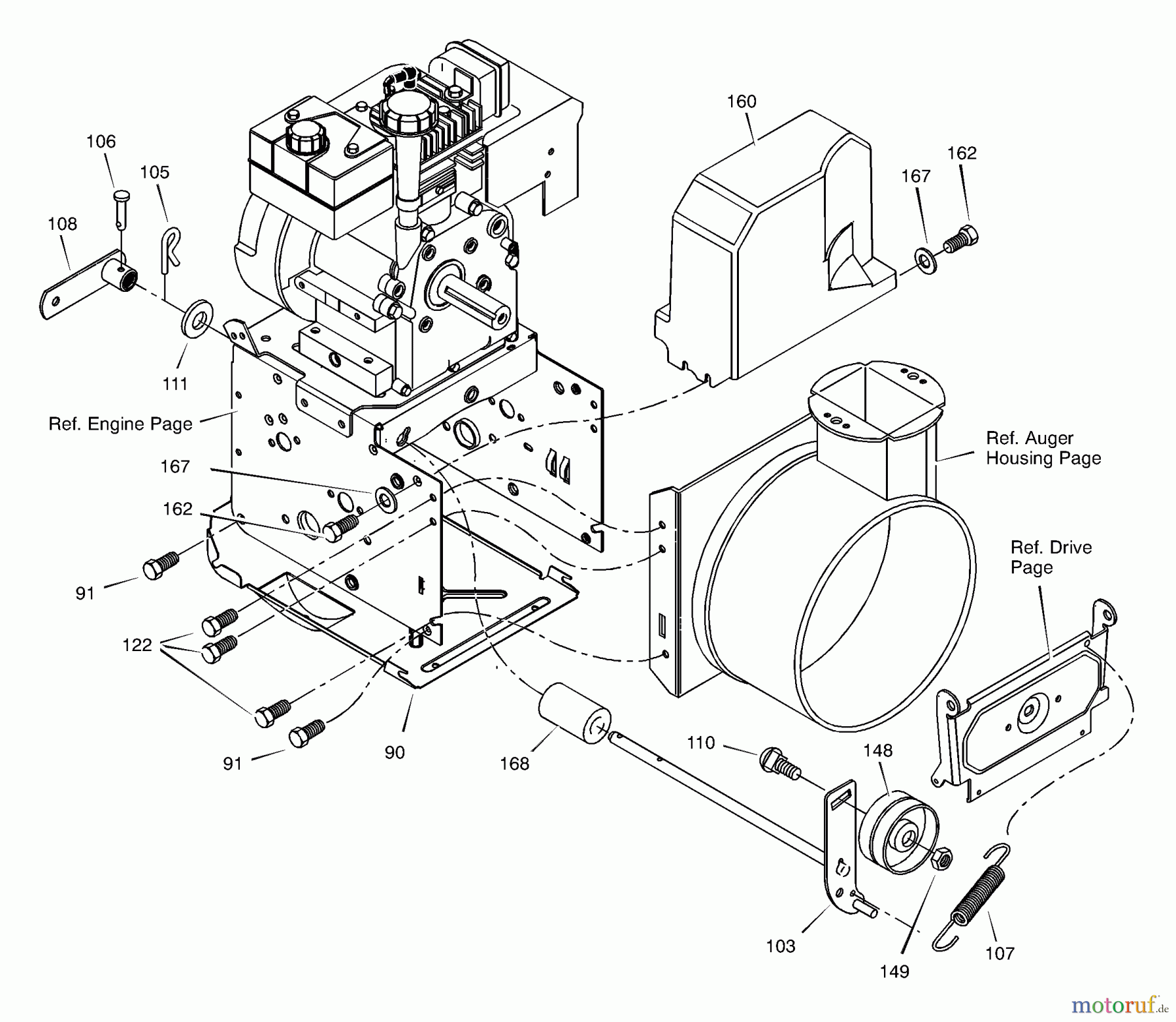  Murray Schneefräsen 627108x5A - Murray 27