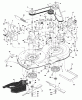 Murray 40501x30A - 40" Lawn Tractor (1997) Ersatzteile Mower Housing