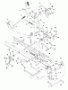 Murray 40501x30A - 40" Lawn Tractor (1997) Ersatzteile Mower Housing Suspension