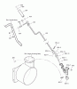 Murray 6271500x43 (1695375) - Yard King 27" Dual Stage Snow Thrower (2007) Ersatzteile Chute Rod