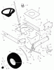 Murray 405030x48A - B&S/ 40" Lawn Tractor (2003) (Mills) Ersatzteile Steering