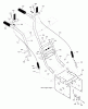 Murray 627808x31A - Scotts 27" Dual Stage Snow Thrower (2005) (Home Depot) Ersatzteile Handle Assembly