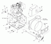 Murray 627808x5C - 27" Dual Stage Snow Thrower (2005) Ersatzteile Frame