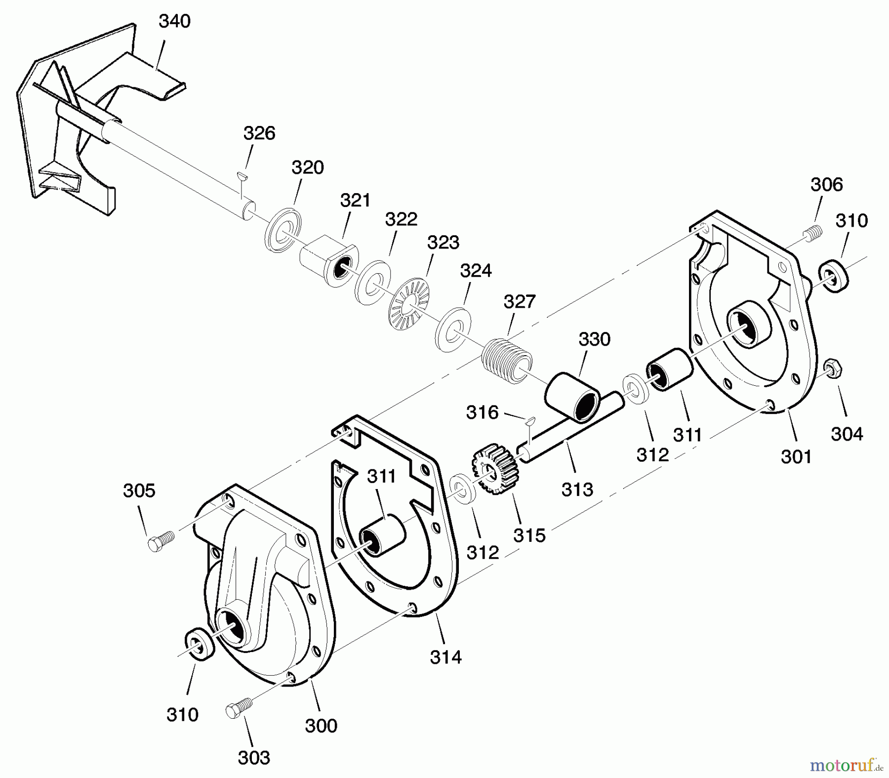  Murray Schneefräsen 627850x5A - Murray 27