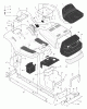 Murray 40507x31B - Scotts 40" Lawn Tractor (2001) (Home Depot) Ersatzteile Chassis & Hood