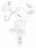 Murray 40507x31B - Scotts 40" Lawn Tractor (2001) (Home Depot) Ersatzteile Engine Mount