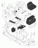 Murray 40507x8A - Scotts 40" Lawn Tractor (2000) (Home Depot) Ersatzteile Chassis & Hood
