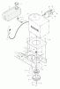 Murray 40507x8A - Scotts 40" Lawn Tractor (2000) (Home Depot) Ersatzteile Engine Mount